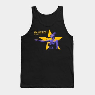 Baduizm Star Neon Purple Tank Top